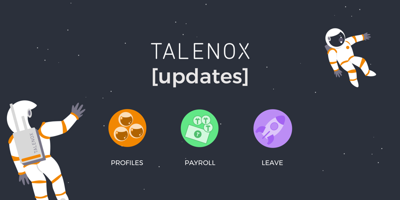 Talenox Updates – 14 March 2018